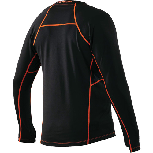 Maillots thermiques &agrave; manches longues, Hommes, Moyen, Noir MAS Chibougamau