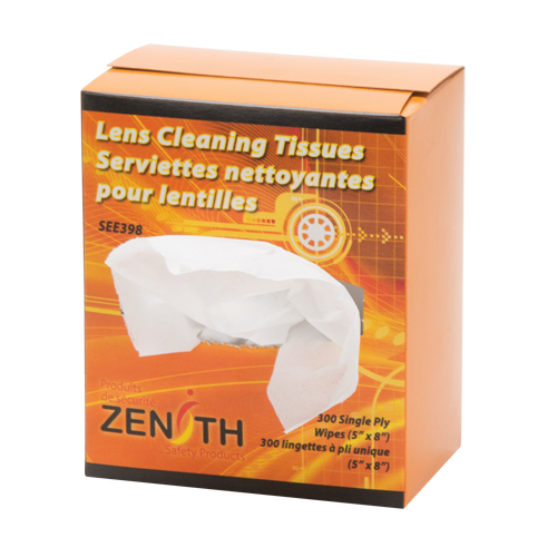 Serviettes nettoyantes pour lentilles, 5" x 8", 300 /pqt. MAS Chibougamau