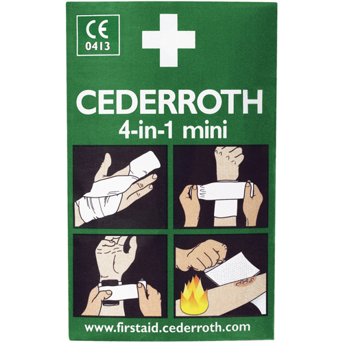 Cederroth 4-in-1 Bloodstopper, 5" L x 3" W MAS Chibougamau