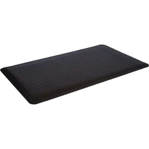 WD Deck Plate Mats, Diamond, 3' x 12' x 5/8", Black, Sponge MAS Chibougamau