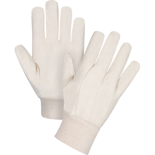Cotton Canvas Gloves, 12 oz., Large MAS Chibougamau