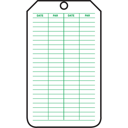 Inspection Tags, Cardstock, 3-1/8" W x 5-7/8" H, French MAS Chibougamau