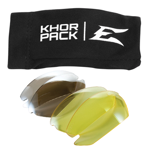 Lentilles de rechange pour les lunettes de s&eacute;curit&eacute; Khor, Antibu&eacute;e/anti-&eacute;gratignures, Transparent, Khor MAS Chibougamau