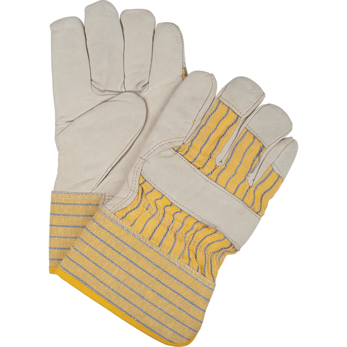 Superior Warmth Winter-Lined Fitters Gloves, Large, Grain Cowhide Palm, Thinsulate Inner Lining MAS Chibougamau