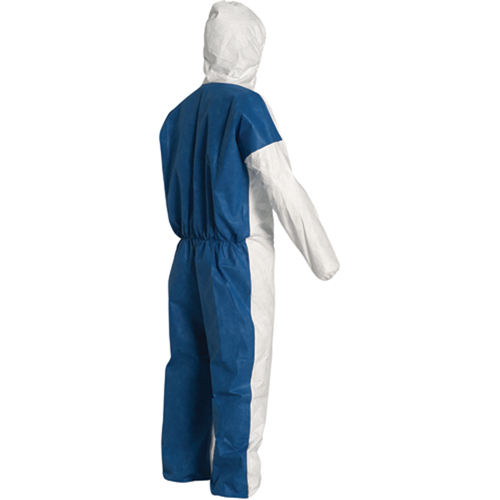 Combinaisons avec capuchon, 4T-Grand, Bleu/Blanc, Tyvek 400 D MAS Chibougamau