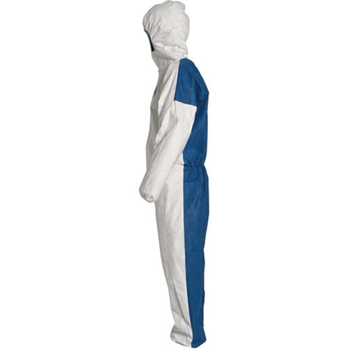 Combinaisons avec capuchon, 4T-Grand, Bleu/Blanc, Tyvek 400 D MAS Chibougamau
