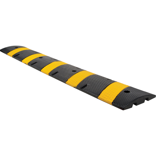 Speed Bump, Rubber, 6' L x 11-3/4" W x 2" H MAS Chibougamau