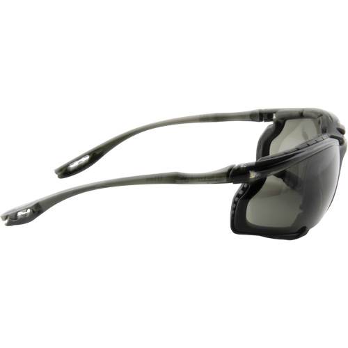 Virtua Safety Glasses with Foam Gasket, Grey/Smoke Lens, Anti-Fog, ANSI Z87+/Meets/Exceeds CSA Z94.3 MAS Chibougamau