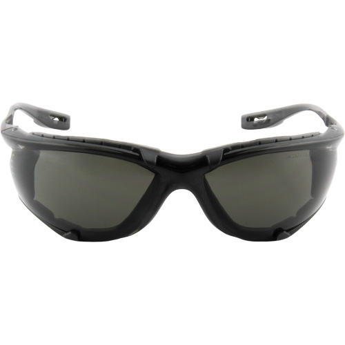 Virtua Safety Glasses with Foam Gasket, Grey/Smoke Lens, Anti-Fog, ANSI Z87+/Meets/Exceeds CSA Z94.3 MAS Chibougamau