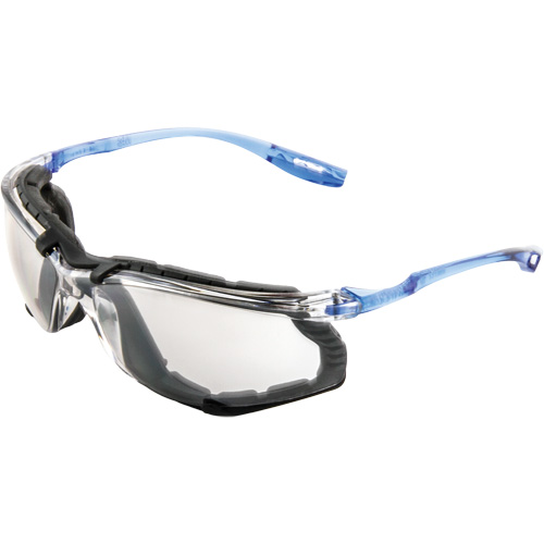 Virtua Safety Glasses with Foam Gasket, Indoor/Outdoor Mirror Lens, Anti-Fog, ANSI Z87+/Meets/Exceeds CSA Z94.3 MAS Chibougamau