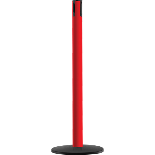 Syst&egrave;me Advance TensaBarrier - Poteau r&eacute;cepteur, Hauteur de 36", Rouge MAS Chibougamau