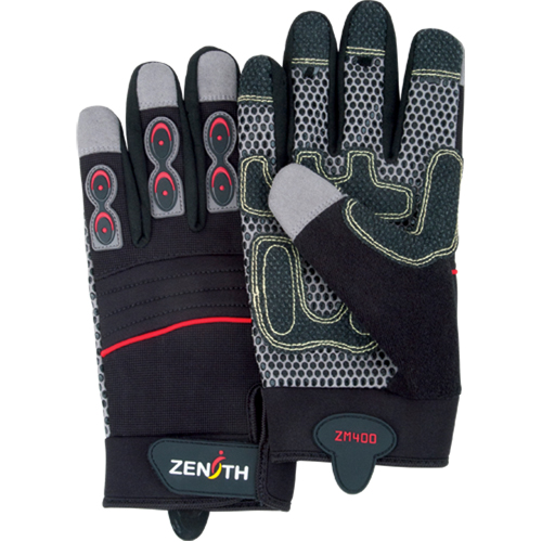 ZM400 Premium Mechanic's Gloves, Synthetic Palm, Size Medium MAS Chibougamau