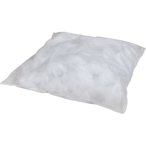 Tampon absorbant, Huile seulement, 18" lo x 18" la, 40 gal. absorption/pqt MAS Chibougamau