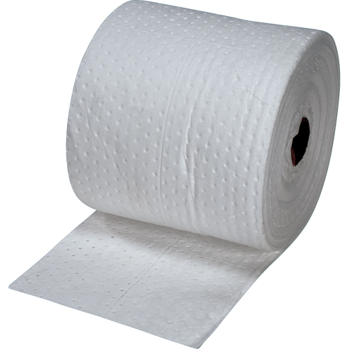 Feuilles absorbantes lamin&eacute;es (SMS) de premi&egrave;re qualit&eacute;, Lourd, 150' lo x 15" la, Absorption 25 gal. MAS Chibougamau