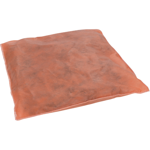 Tampon absorbant, Mati&egrave;res dangereuses, 18" lo x 18" la, 45 gal. absorption/pqt MAS Chibougamau