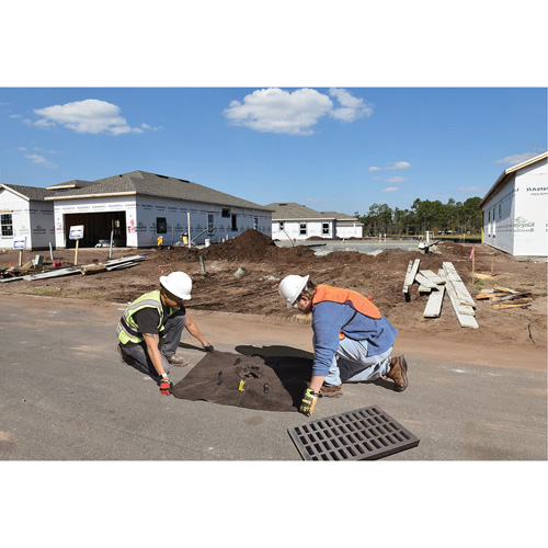 Bac de r&eacute;tention Ultra-Drain Guard, Huile & s&eacute;diments, 60" lo x 60" la MAS Chibougamau