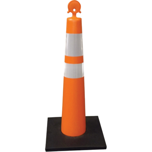 C&ocirc;ne de canalisation, Hauteur 42", Orange MAS Chibougamau
