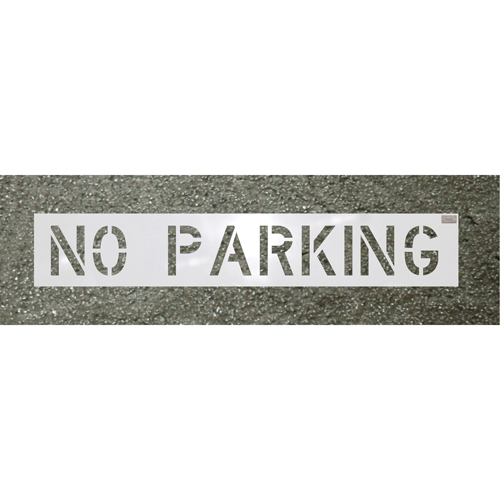 Pochoirs pour parc de stationnement, Pictogramme, 12" x 9" MAS Chibougamau