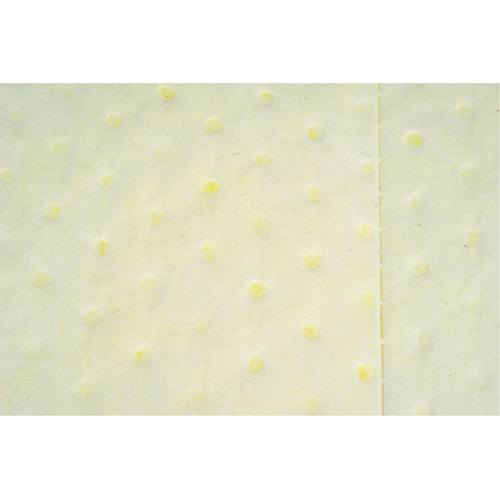 Feuilles absorbantes lamin&eacute;es (SMS) de premi&egrave;re qualit&eacute;, Mati&egrave;res dangereuses, 15" x 17", 30 gal. d'absorption MAS Chibougamau