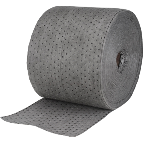 Absorbants pour zones de circulation &eacute;lev&eacute;e, L&eacute;ger, 150' lo x 15" la, Absorption 20 gal. MAS Chibougamau