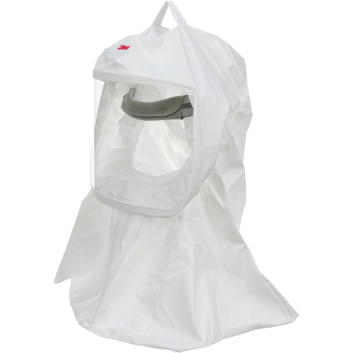 Cagoule Versaflo de haute durabilit&eacute; avec coiffe int&eacute;gr&eacute;e, Grand/Moyen, Coiffe souple, Bavette Simple MAS Chibougamau