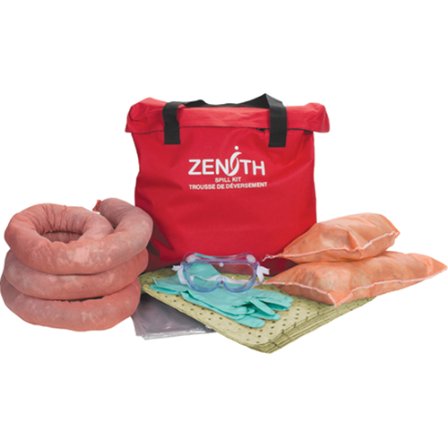 Trousse de lutte contre les d&eacute;versements pour camion, Mati&egrave;res dangereuses, Sac, Absorbance de 10 gal. US MAS Chibougamau