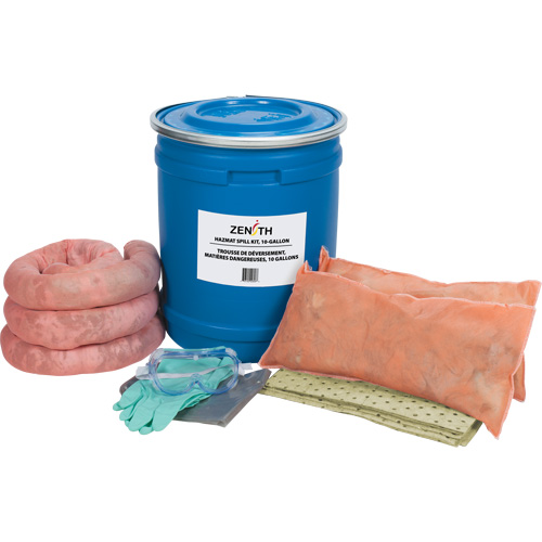 Trousse de lutte contre les d&eacute;versements pour camion, Mati&egrave;res dangereuses, Baril, Absorbance de 10 gal. US MAS Chibougamau