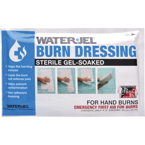 Water Jel&reg; Burn Dressings, 8" x 22", Class 2 MAS Chibougamau