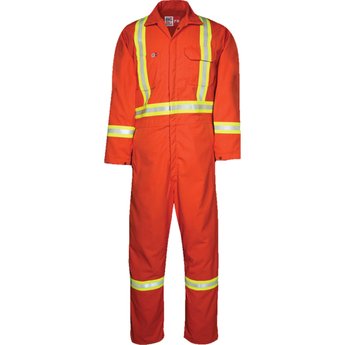 Westex UltraSoft&reg; Unlined Coveralls, Large, Orange MAS Chibougamau