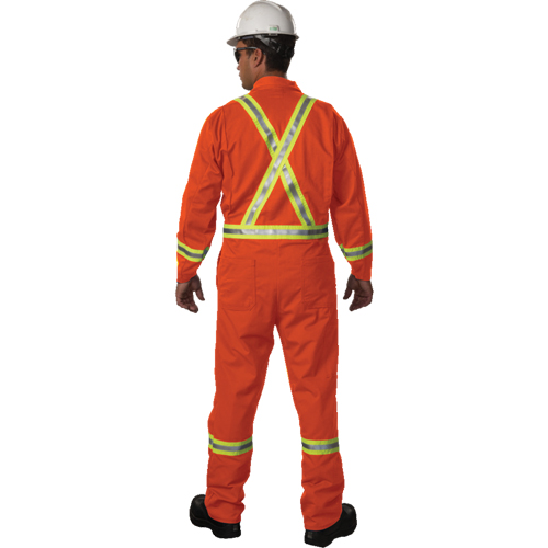 Westex UltraSoft&reg; Unlined Coveralls, Large, Orange MAS Chibougamau