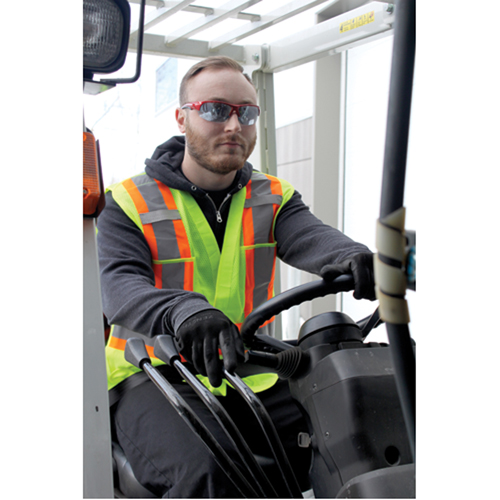Z1900 Series Safety Glasses, Blue Lens, Anti-Scratch, Meets/Exceeds CSA Z94.3 MAS Chibougamau