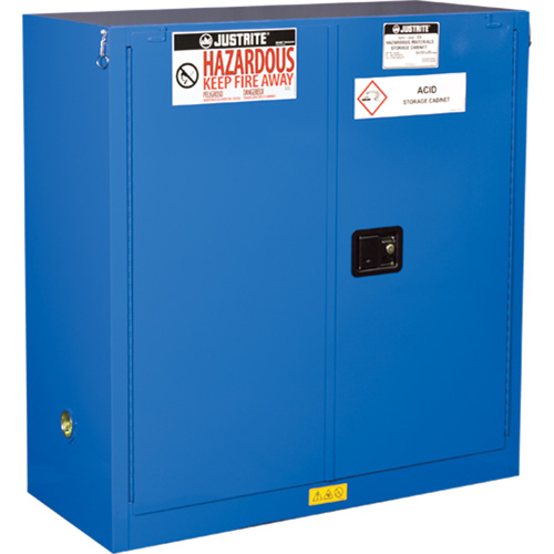 Armoires doubl&eacute;es pour rangement de mati&egrave;res dangereuses Chem-Cor, 30 gal., 43" x 44" x 18" MAS Chibougamau