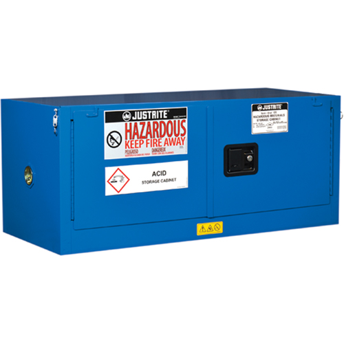 Armoires empil&eacute;es doubl&eacute;es pour rangement de mati&egrave;res dangereuses Chem-Cor, 12 gal., 43" x 18" x 18" MAS Chibougamau