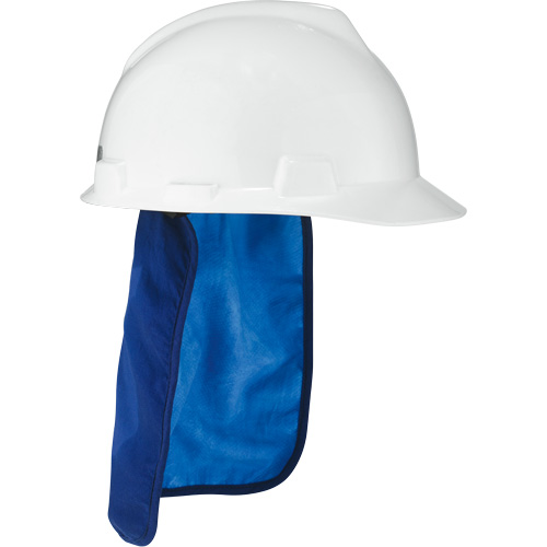 Tampon et voile pour le cou refroidissants pour casque de s&eacute;curit&eacute; Chill-Its 6717CT, Bleu MAS Chibougamau