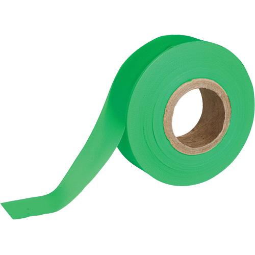 Ruban pour signalisation, 1,188" la x 150' lo, Vert fluorescent MAS Chibougamau