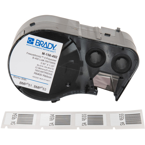 Low Temperature Label Maker Cartridge, Black MAS Chibougamau