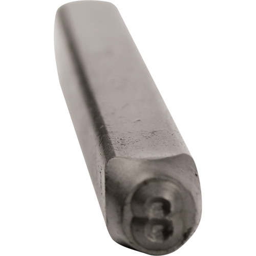 Individual Standard General Purpose Steel Hand Stamp Pieces, # 8, 3/16" MAS Chibougamau