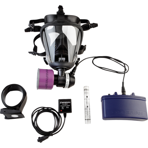 PR500 Series Face Mount PAPR, Facepiece Respirator, NiCd Battery MAS Chibougamau