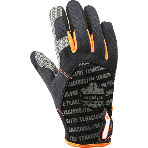 Gants ProFlex 821 pour la manipulation de mat&eacute;riaux &agrave; surface lisse, Petit, Paume en Synth&eacute;tique, Poignet Boucle et crochet MAS Chibougamau