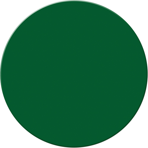 Armor Stripe Lean/5S Markers, Circle, 6" L x 6" W, Green, Plastic MAS Chibougamau