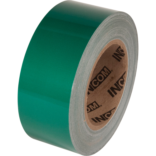 Ruban de marquage pour plancher Tuff Mark, 2" x 100', Polyester, Vert MAS Chibougamau