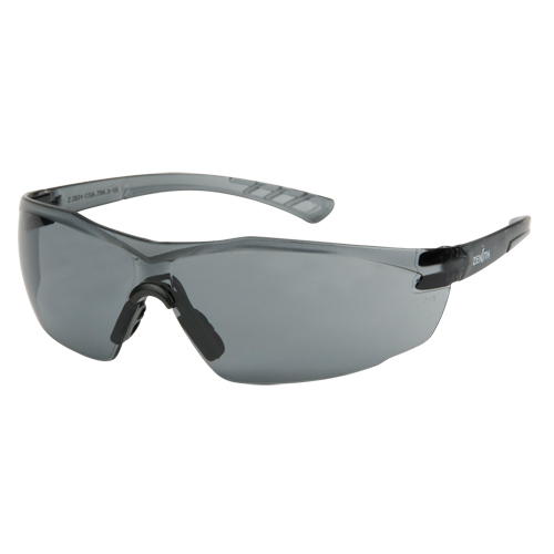 Z700 Series Safety Glasses, Grey/Smoke Lens, Anti-Scratch, Meets/Exceeds CSA Z94.3 MAS Chibougamau