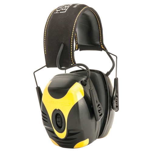 Impact&reg; Pro Industrial Earmuffs, Headband, 30 NRR dB MAS Chibougamau