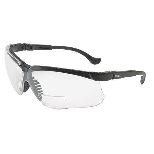 Lunettes de s&eacute;curit&eacute; Uvex Genesis avec verres de lecture, Anti-&eacute;gratignures, Transparent, Dioptrie 1,5 MAS Chibougamau
