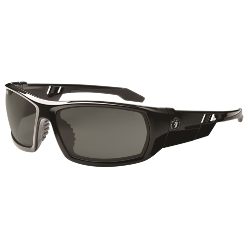 Lunettes de s&eacute;curit&eacute; Skullerz Odin, Lentille Grise/fum&eacute;e, Anti-&eacute;gratignures, ANSI Z87+/R&eacute;pond ou surpasse la norme CSA Z94.3 MAS Chibougamau