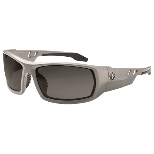 Skullerz&reg; Odin Safety Glasses, Grey/Smoke Lens, Anti-Fog/Anti-Scratch, ANSI Z87+/Meets/Exceeds CSA Z94.3 MAS Chibougamau