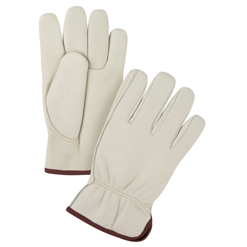 Gants de conducteur de premi&egrave;re qualit&eacute;, Grand, Paume en Cuir fleur de vache MAS Chibougamau