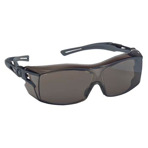 Dynamic OTG Extra Series Safety Glasses, Smoke Lens, Anti-Fog/Anti-Scratch, ANSI Z87+/Meets/Exceeds CSA Z94.3 MAS Chibougamau