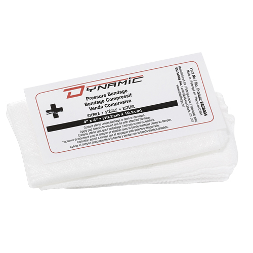 Dynamic Compress Bandage In Box, 4" L x 4" W MAS Chibougamau