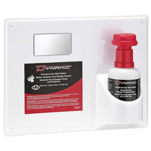 Dynamic Eyewash Station with Isotonic Solution, Single MAS Chibougamau